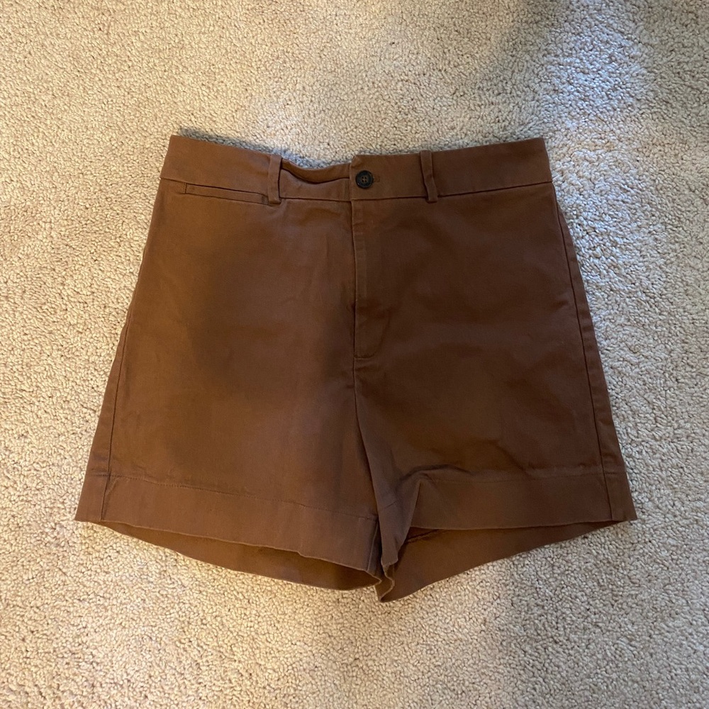 frank & oak tailored shorts